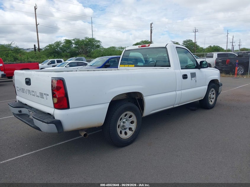 2006 Chevrolet Silverado 1500 Work Truck VIN: 1GCEC14Z06E195699 Lot: 45523646