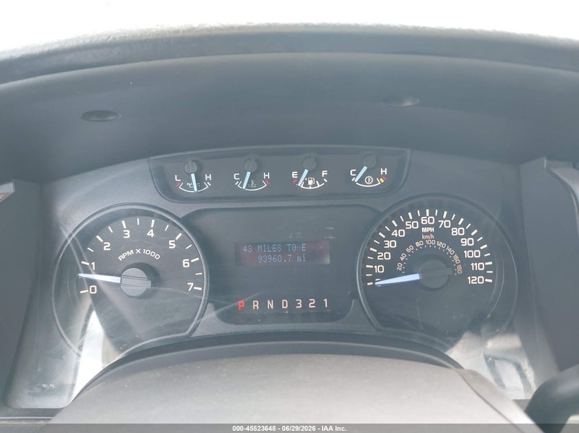 2011 Ford F-150 Stx/Xl/Xlt VIN: 1FTMF1CMXBKD32135 Lot: 45523648