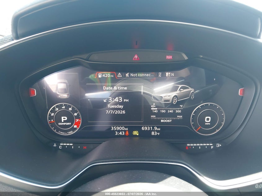 2022 AUDI TTS auction photo 7