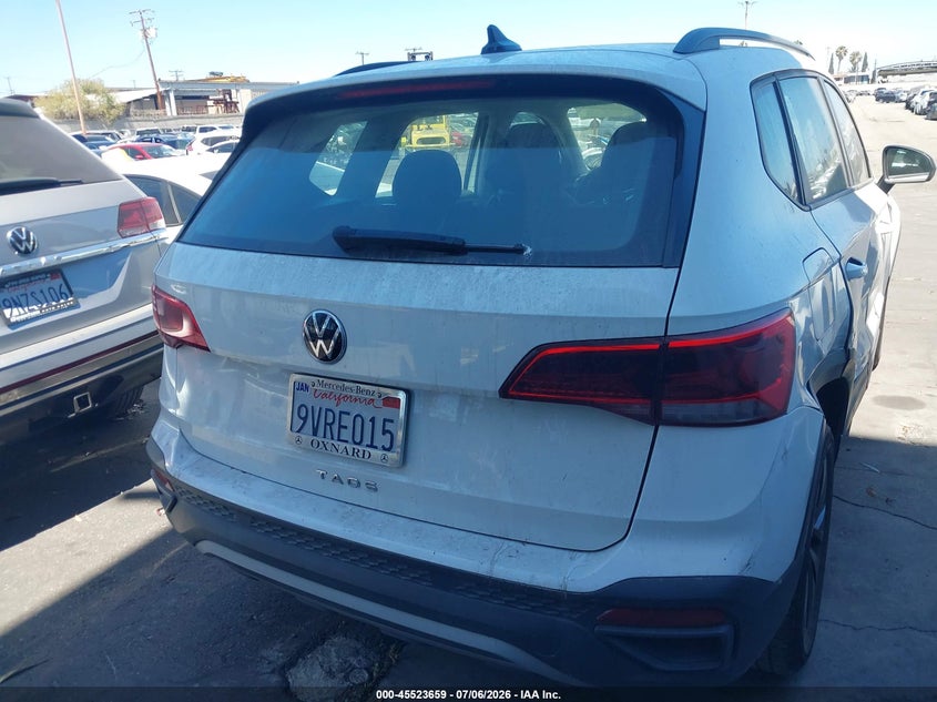 2022 Volkswagen Taos 1.5T S VIN: 3VVCX7B25NM084533 Lot: 45523659