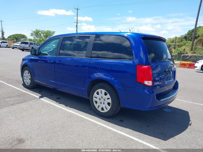 2018 Dodge Grand Caravan Se VIN: 2C4RDGBG1JR312897 Lot: 45523665