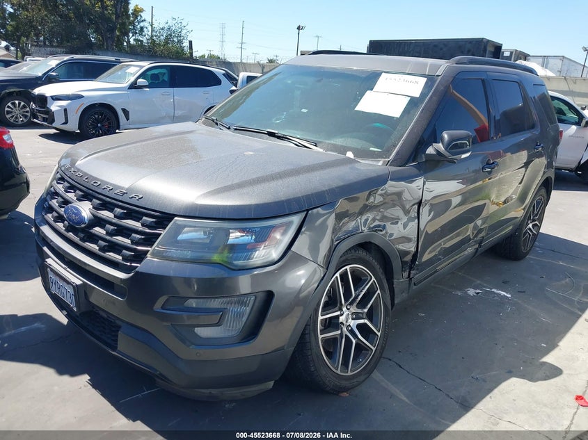 Vin: 1fm5k8gt7ggb95669, lot: 46021884, ford explorer sport 20162