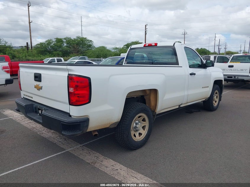 2017 Chevrolet Silverado 1500 Work Truck VIN: 1GCNCNEHXHZ258817 Lot: 45523670