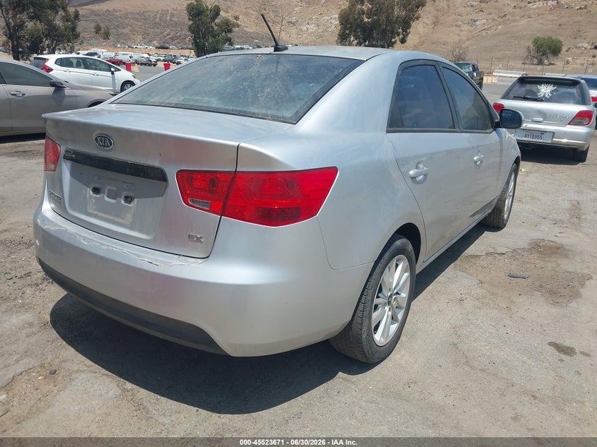 Vin: knafu4a24b5425973, lot: 46021887, kia forte ex 20114
