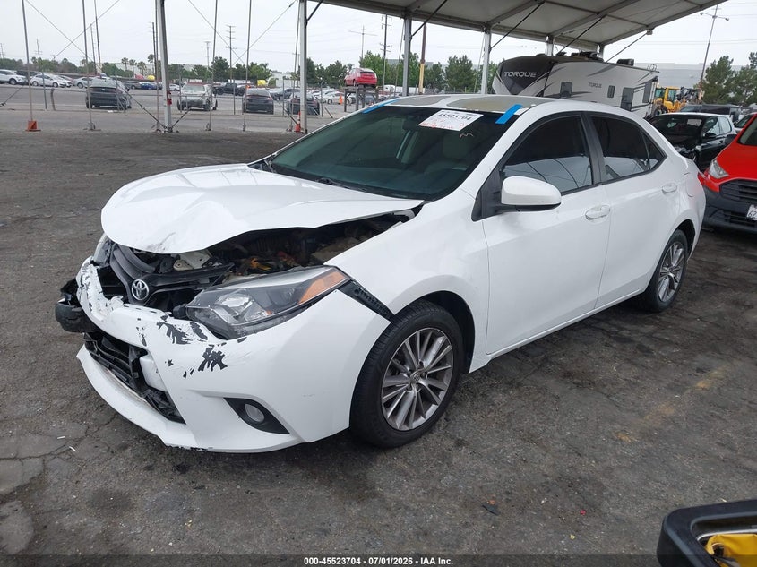 2014 Toyota Corolla Le Plus 5YFBURHE7EP060906 photo 1
