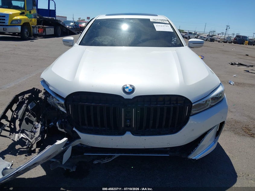 2022 BMW 750 I xDrive VIN: WBA7U2C08NCG91195 Lot: 45523711