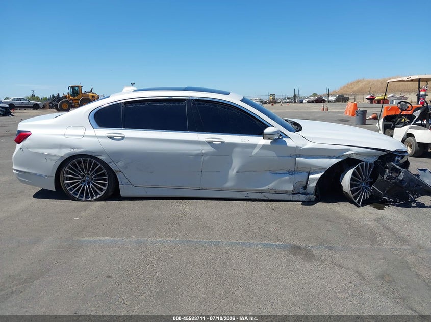 2022 BMW 750 I xDrive VIN: WBA7U2C08NCG91195 Lot: 45523711