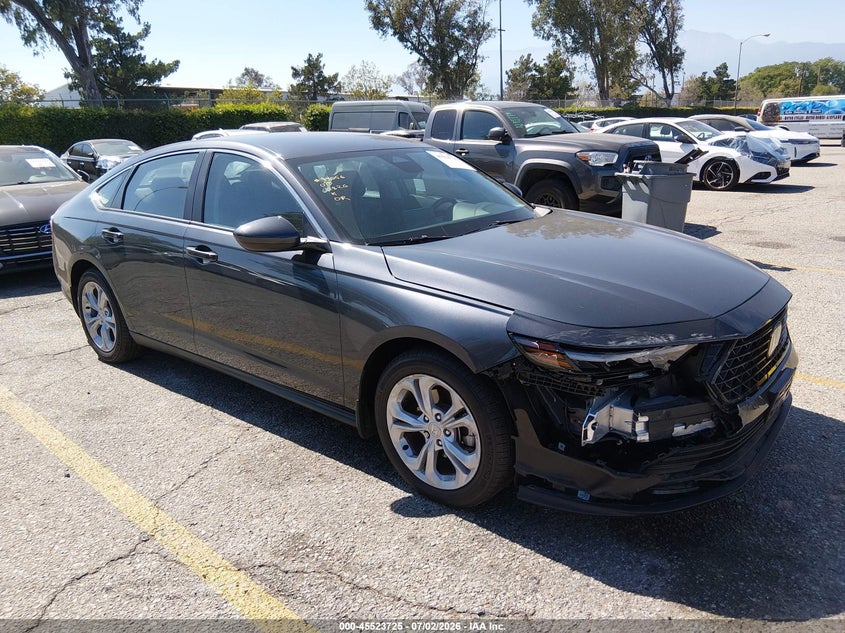 2025 HONDA ACCORD  (VIN: 1HGCY1F21SA012872)