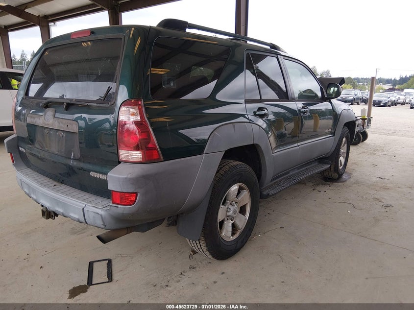 2003 TOYOTA 4RUNNER auction photo 4