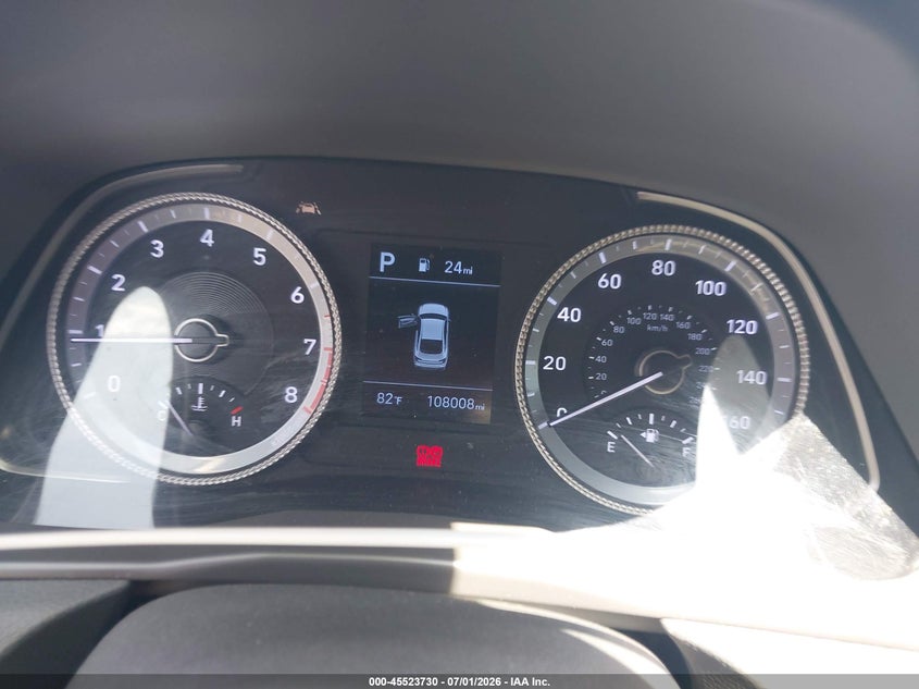 2021 HYUNDAI SONATA VIN 5NPEG4JA1MH128613 nuotrauka 7