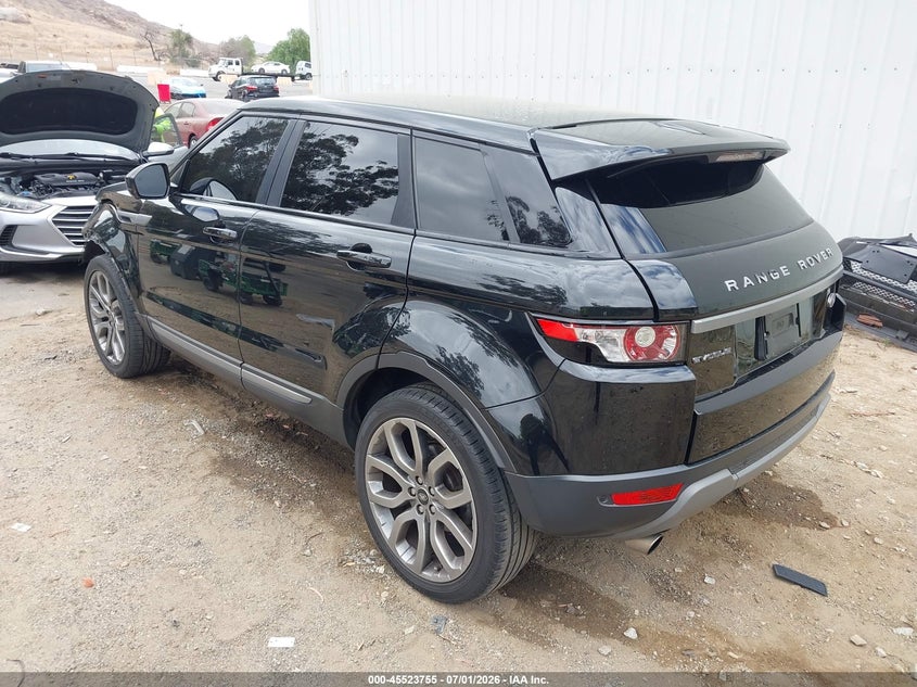 Vin: salvr2bg4fh075949, lot: 46021971, land rover range rover evoque pure 20153