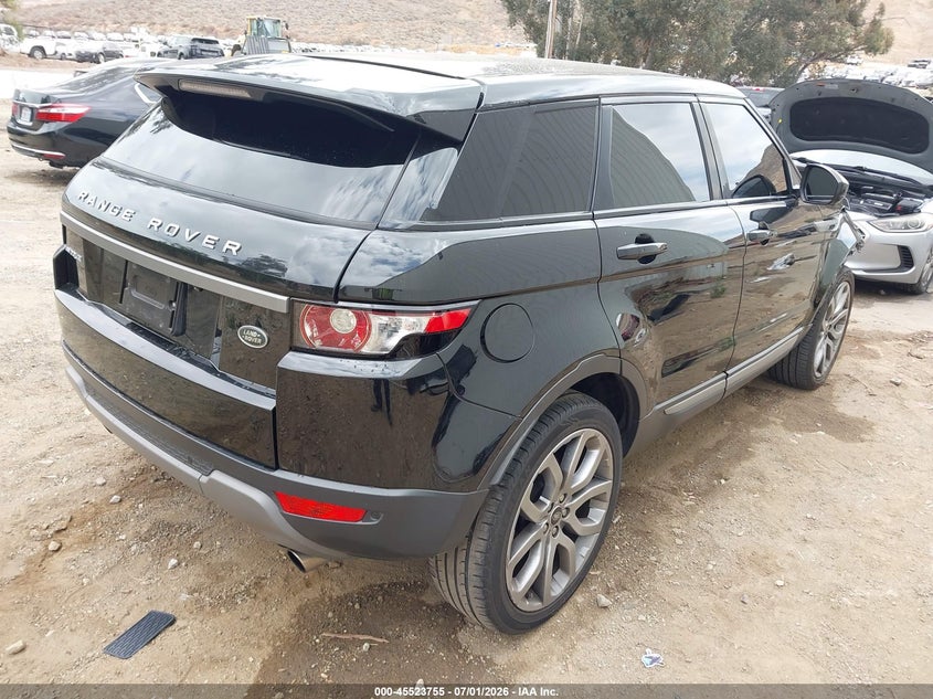 Vin: salvr2bg4fh075949, lot: 46021971, land rover range rover evoque pure 20154