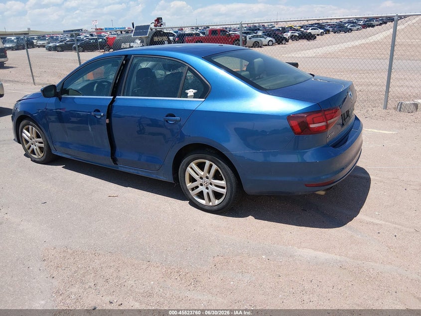 2017 VOLKSWAGEN JETTA SEDAN 1.4L I-4 DI, DOHC, VVT, TURBO, 150HP