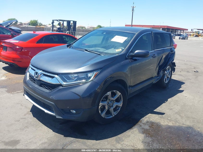 2018 Honda CR-V, Лівий зад, IAAI, VIN 7FARW1H50JE049251 — фото 2