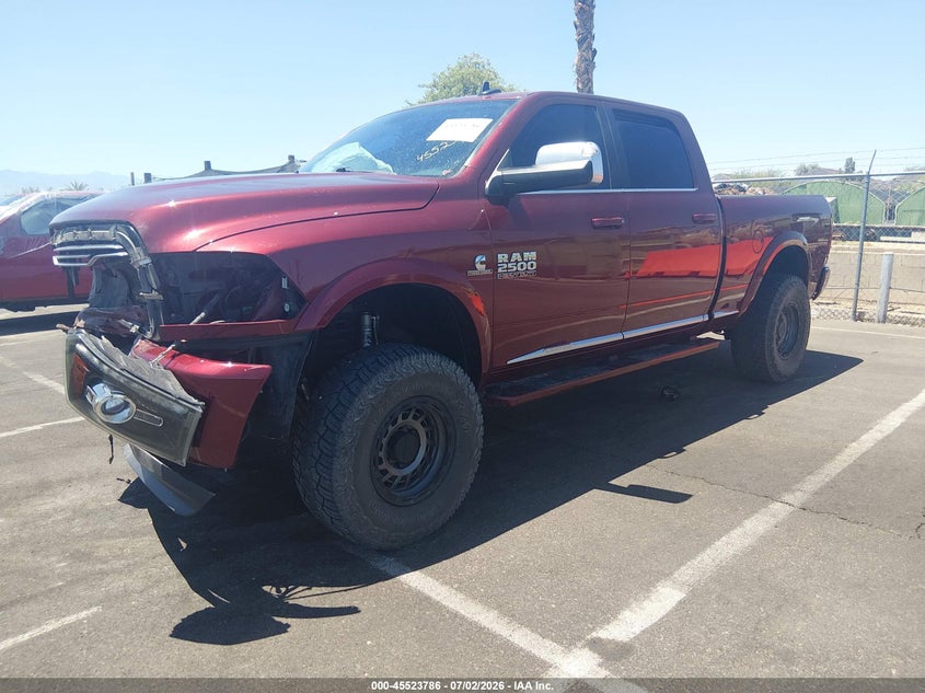 Vin: 3c6ur5gl9jg381887, lot: 46022002, ram 2500 limited  4x4 6'4 box 20182