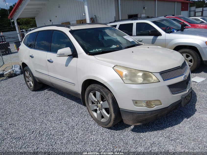Vin: 1gnkrledxcj166348, lot: 46022010, chevrolet traverse ltz 2012 img_1