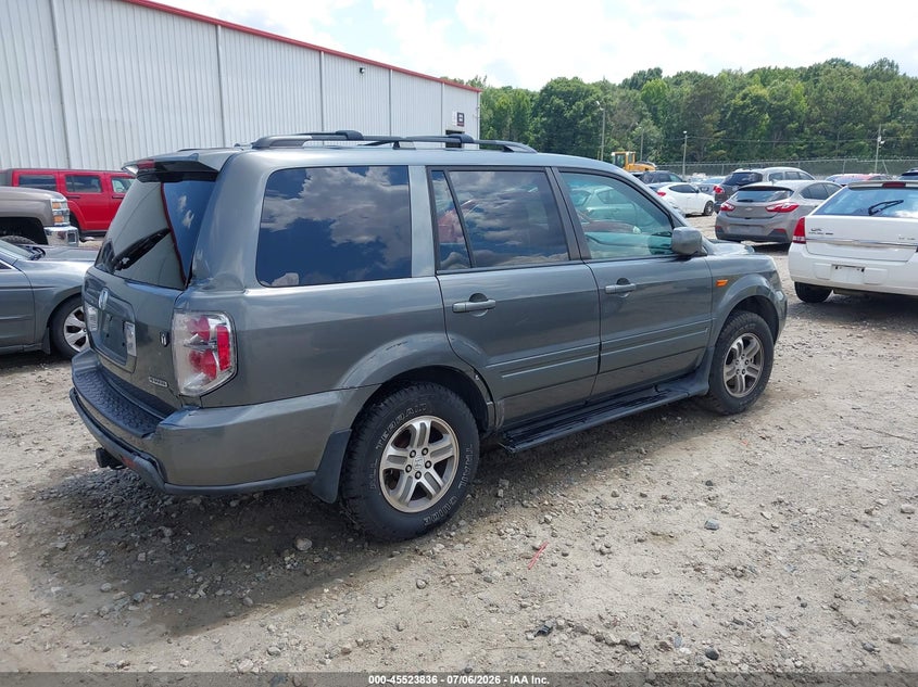 2007 Honda Pilot Ex-L VIN: 2HKYF18637H533988 Lot: 45523836