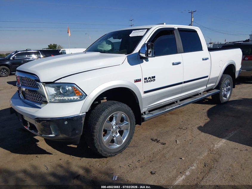 Vin: 1c6rr7vt3es126896, lot: 46022098, ram 1500 laramie 20142