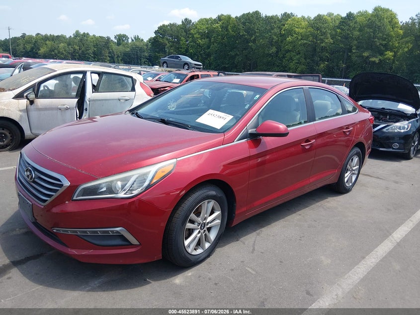 2015 Hyundai Sonata Se 5NPE24AF7FH008845 photo 1