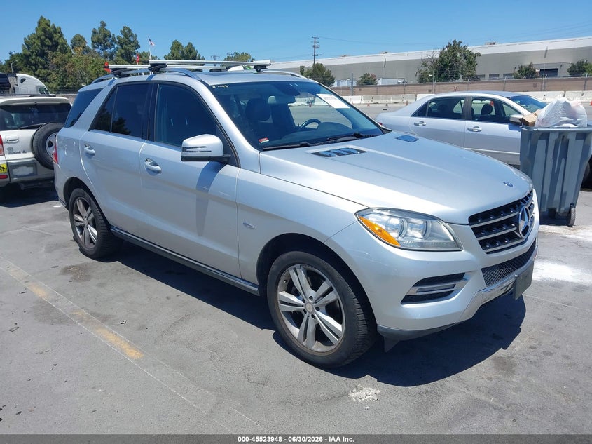 2012 MERCEDES-BENZ ML 350 BLUETEC auction photo 1