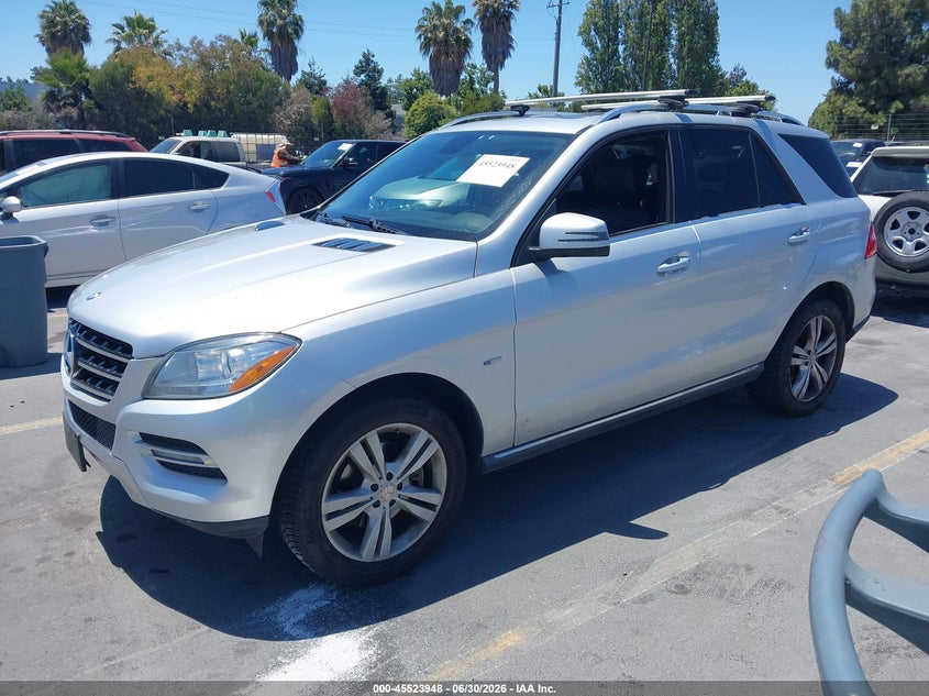 2012 MERCEDES-BENZ ML 350 BLUETEC auction photo 2