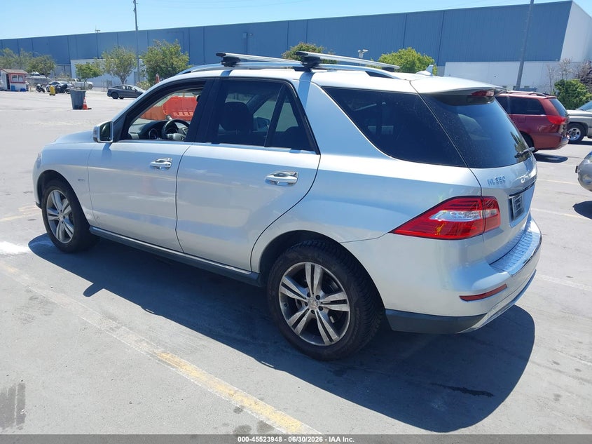 2012 MERCEDES-BENZ ML 350 BLUETEC auction photo 3