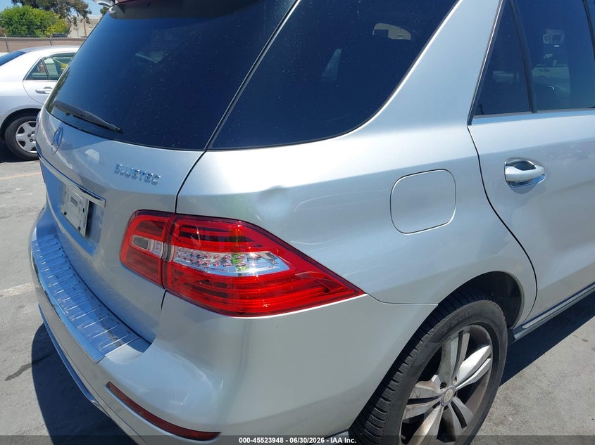 2012 MERCEDES-BENZ ML 350 BLUETEC auction photo 6