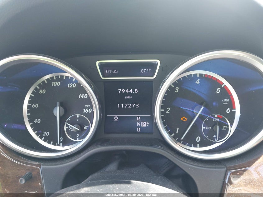 2012 MERCEDES-BENZ ML 350 BLUETEC auction photo 7