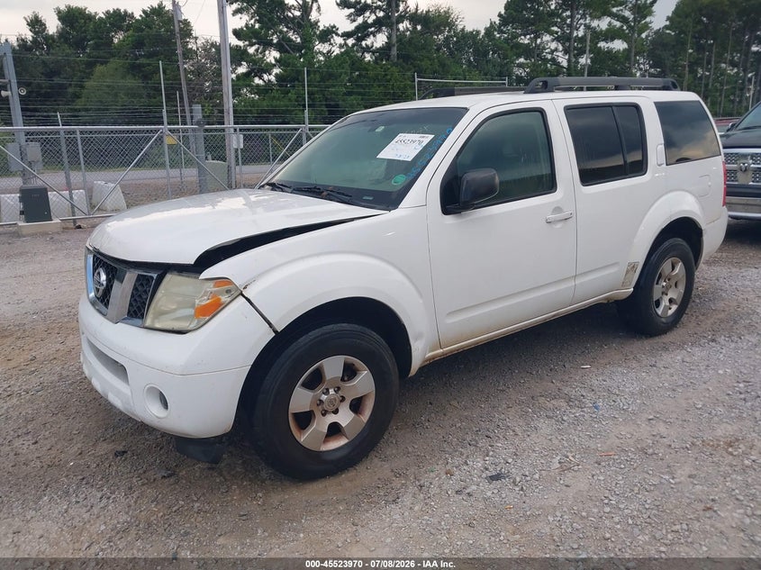 2011 NISSAN PATHFINDER auction photo 2