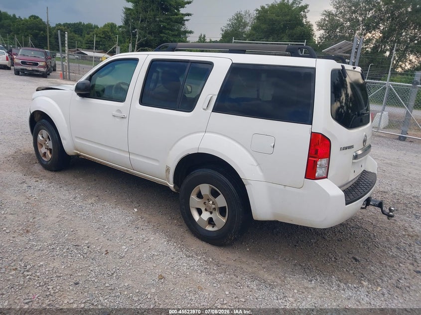 2011 NISSAN PATHFINDER auction photo 3