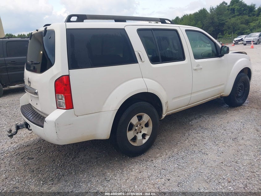 2011 NISSAN PATHFINDER auction photo 4