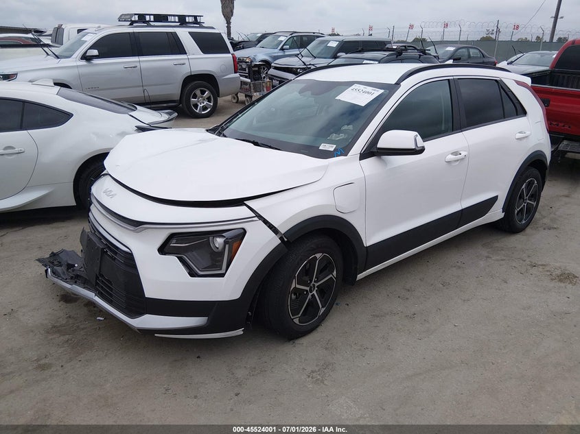 Vin: kndcs3lfxr5171590, lot: 46022217, kia niro plug-in hybrid ex 20242