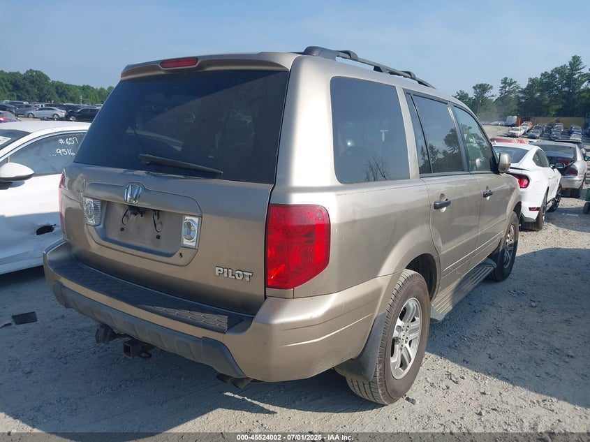 2005 HONDA PILOT auction photo 4