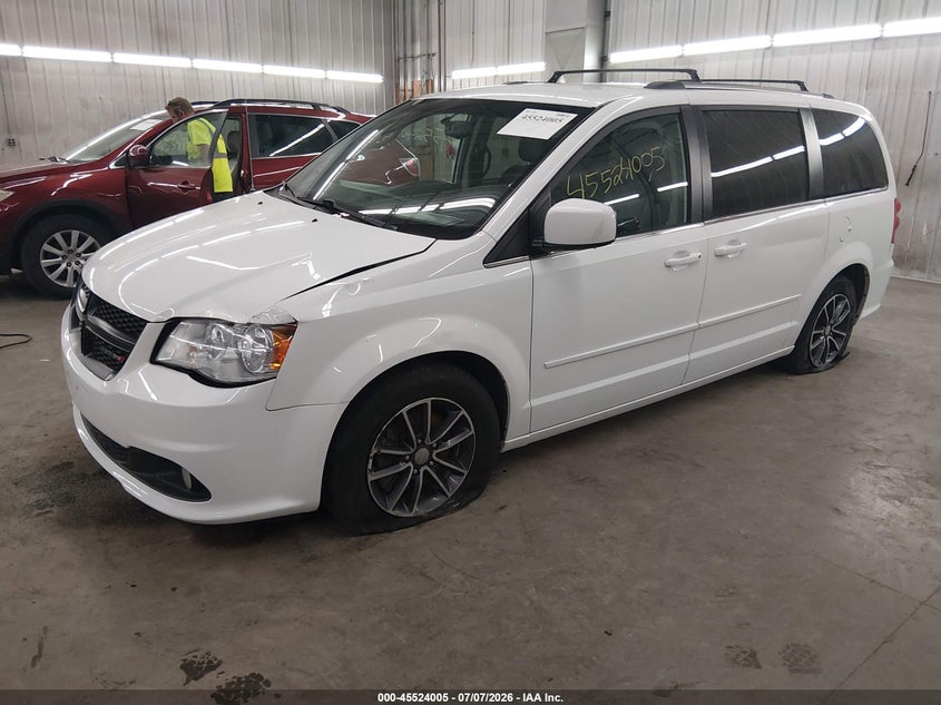 Vin: 2c4rdgcg3hr580536, lot: 46022221, dodge grand caravan sxt 20172