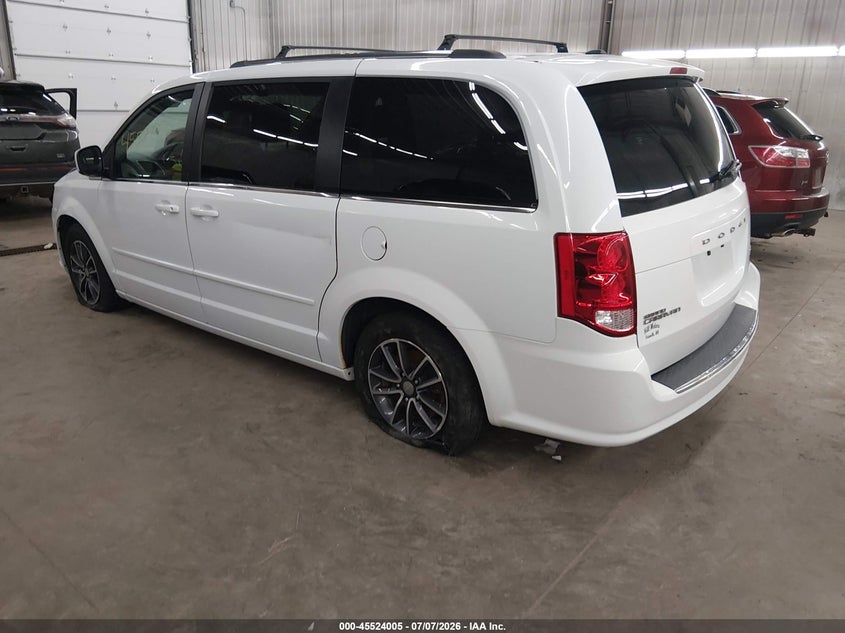 Vin: 2c4rdgcg3hr580536, lot: 46022221, dodge grand caravan sxt 20173