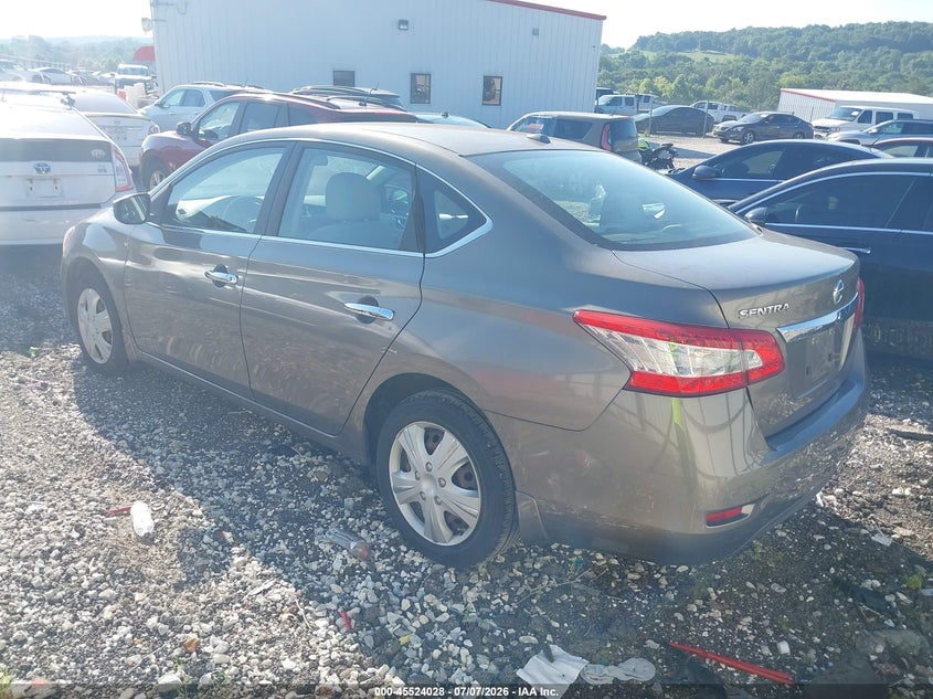 2015 NISSAN SENTRA auction photo 3