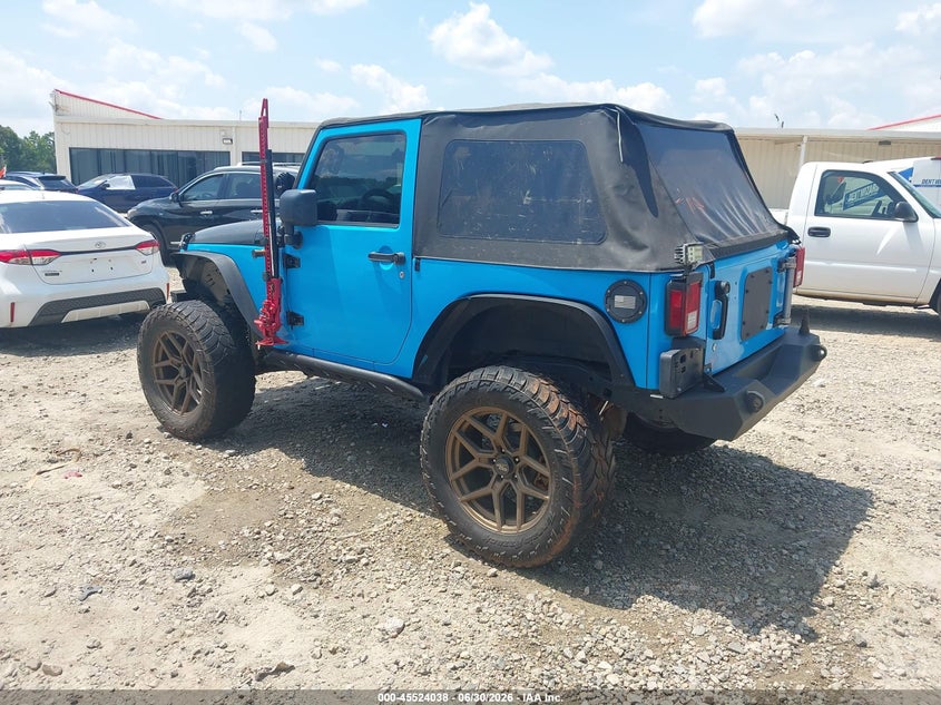 2012 JEEP WRANGLER auction photo 3
