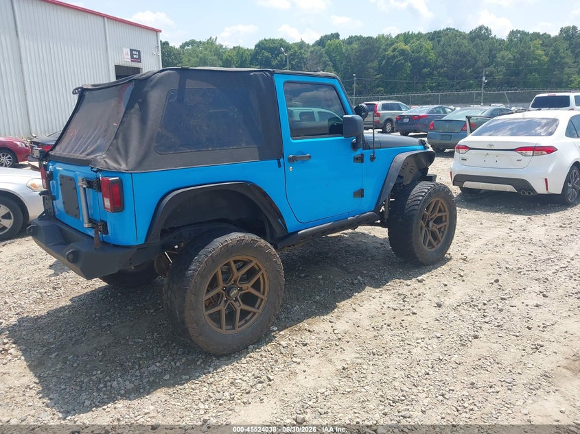 2012 JEEP WRANGLER auction photo 4