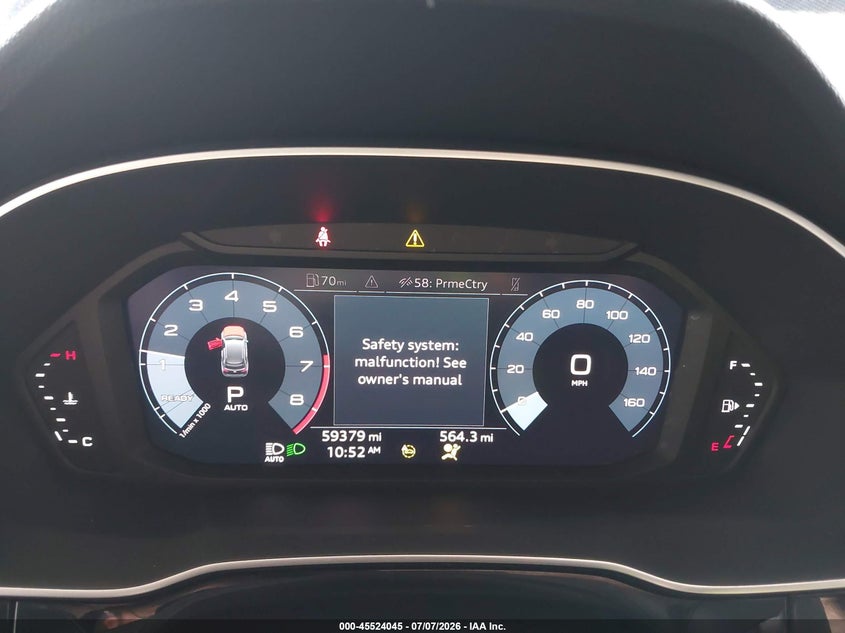 2021 Audi Q3 Premium 45 Tfsi S Line Quattro Tiptronic VIN: WA1DECF38M1056123 Lot: 45524045