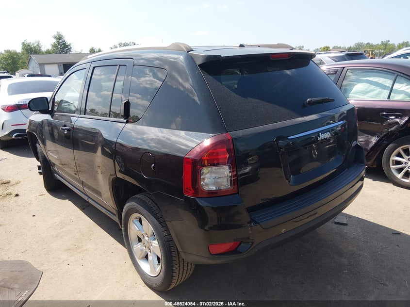 Vin: 1c4njceaxgd792604, lot: 46022270, jeep compass latitude 20163