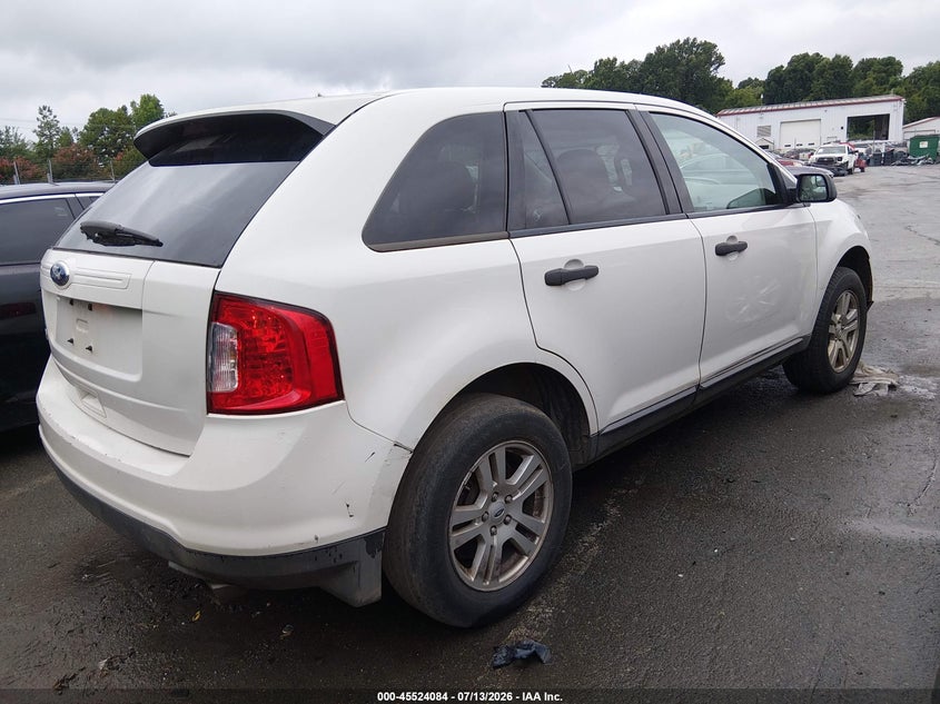 Vin: 2fmdk3gc8cba60958, lot: 46022300, ford edge se 20124
