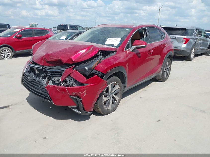 Vin: jtjgarbz4l5006884, lot: 46022366, lexus nx 300 20202