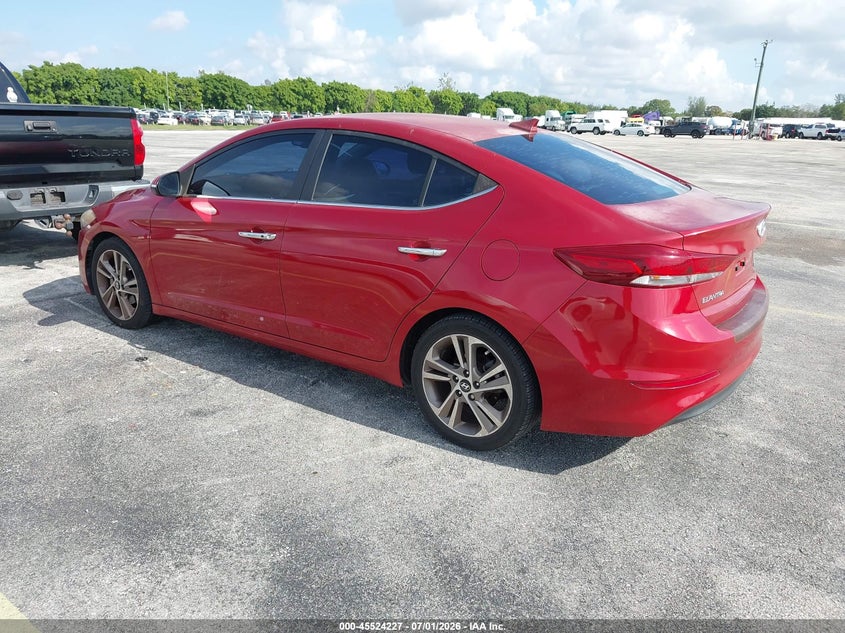 2017 HYUNDAI ELANTRA auction photo 3