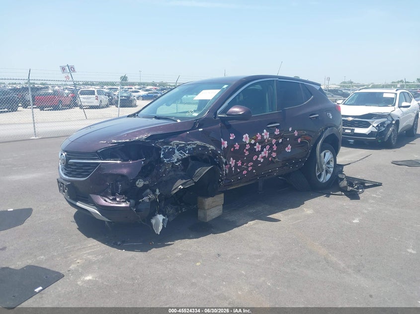 Vin: kl4mmbs27mb071944, lot: 46022578, buick encore gx fwd preferred 20212