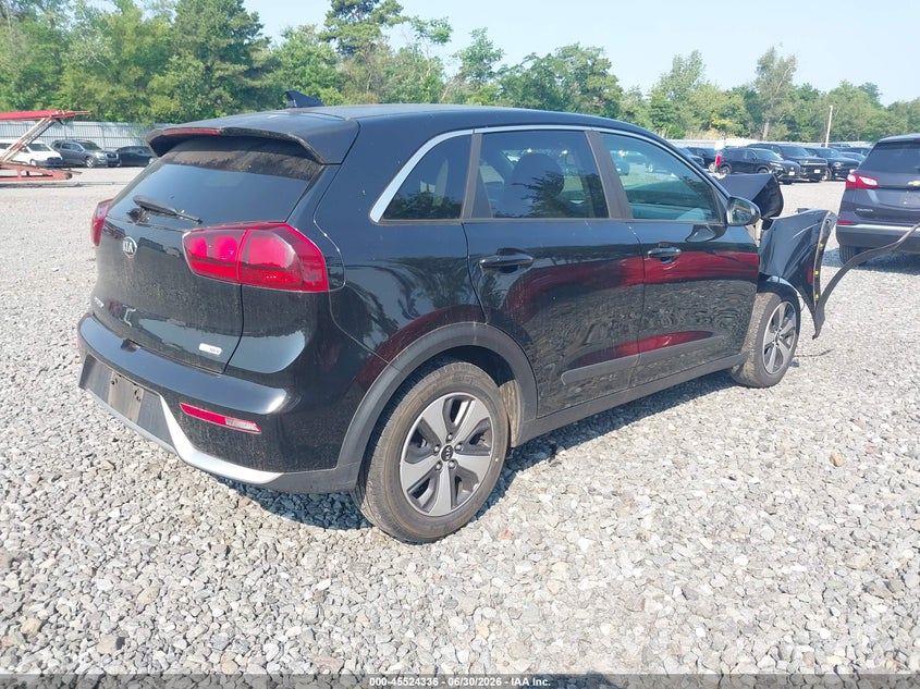 Vin: kndcb3lc8j5176507, lot: 46022580, kia niro fe 20184