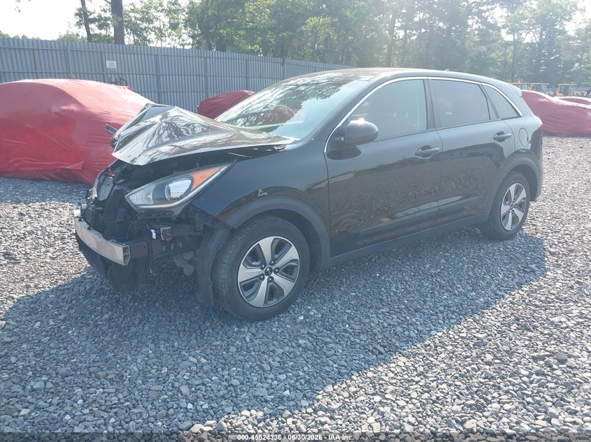 Vin: kndcb3lc8j5176507, lot: 46022580, kia niro fe 20182