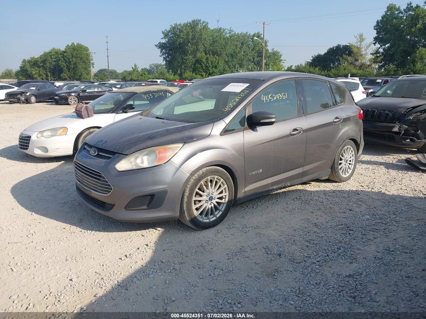 Vin: 1fadp5au2el517338, lot: 46022595, ford c-max hybrid se 20142