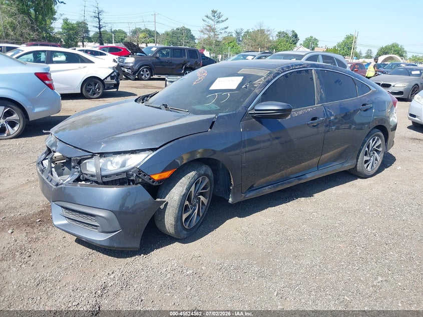 2018 HONDA CIVIC SEDAN 2.0L I-4 DOHC, VVT, 158HP