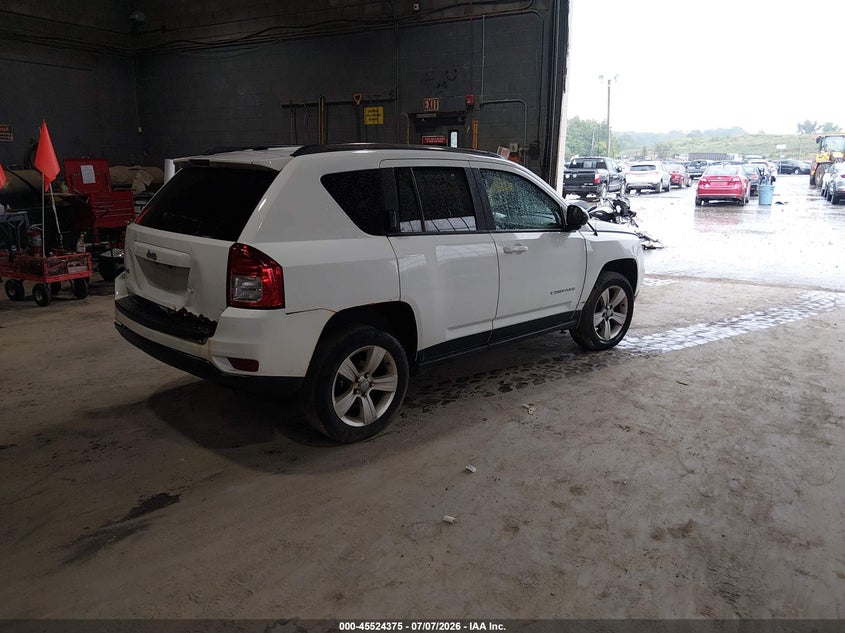 Vin: 1c4njdbb4dd275099, lot: 46022619, jeep compass sport 20134