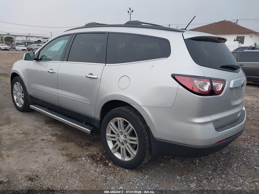 Vin: 1gnkvgkdxfj385192, lot: 46022661, chevrolet traverse lt 20153